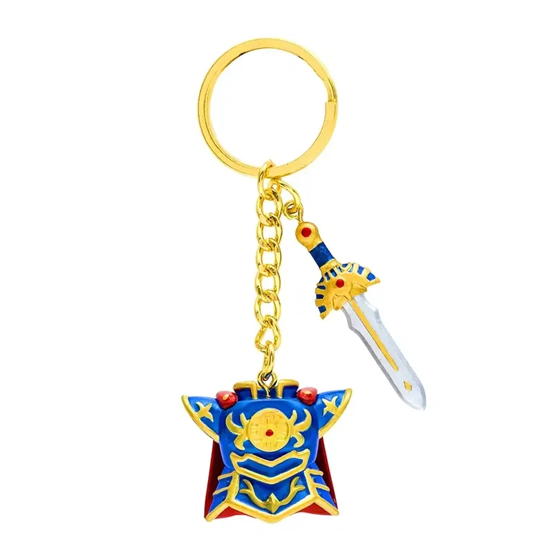 Dragon Quest Key Chain Erdrick's Armor & Erdrick's Sword (Re-run) image 1