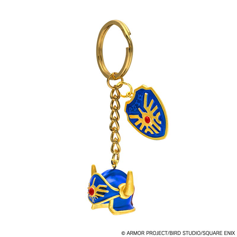 Dragon Quest Key Chain Erdrick's Helmet & Erdrick's Shield (Re-run) image 2