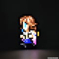 Final Fantasy Series Pixel Light Neo FFRK Yuna thumbnail 5