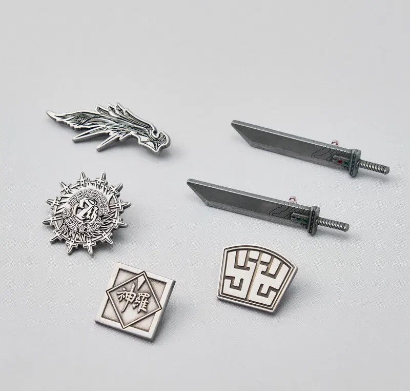 Final Fantasy VII Rebirth Mini Metal Collection (Set of 6 Pieces) image 1