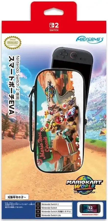 Smart Pouch EVA for Nintendo Switch 2 (Mario Kart World) image 1