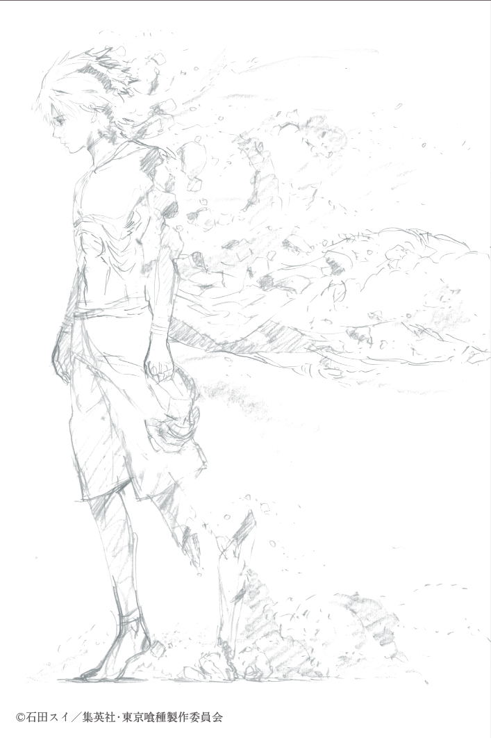 Tokyo Ghoul Design Works & Original Artwork Collection Complete Set