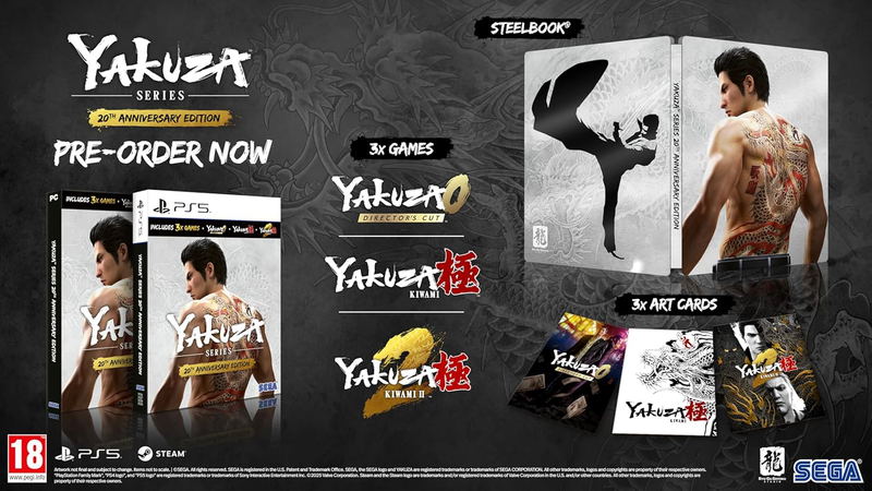 Yakuza Series 20th Anniversary Bundle for PlayStation
