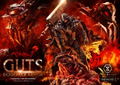 Ultimate Premium Masterline Berserk 1/4 Scale Statue: Guts Berserker Armor Grunbeld Vs Guts DX Edition thumbnail 37