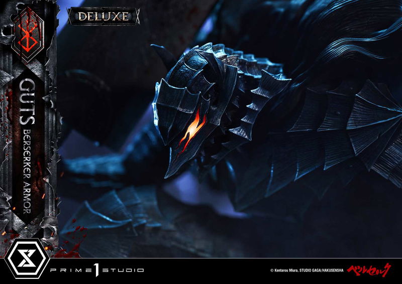 Ultimate Premium Masterline Berserk 1/4 Scale Statue: Guts Berserker Armor Grunbeld Vs Guts DX Edition image 14