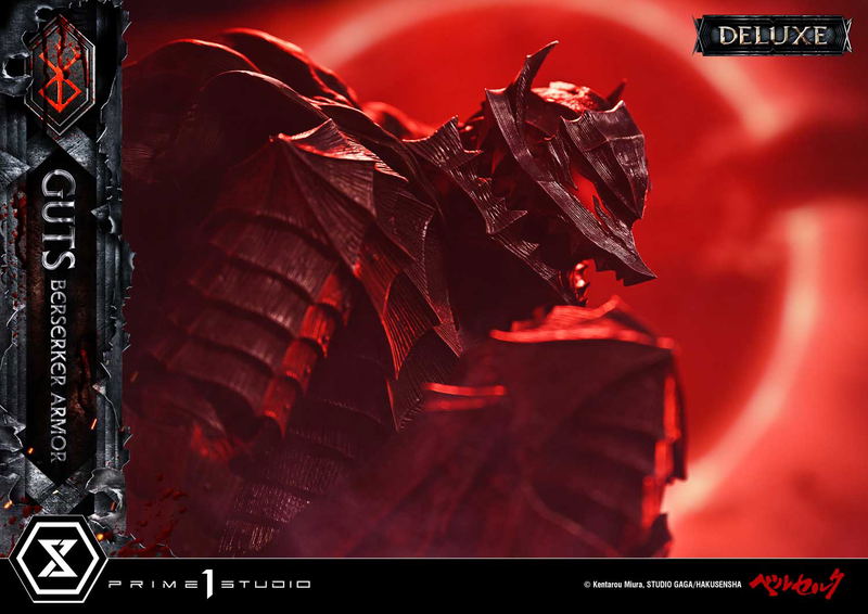 Ultimate Premium Masterline Berserk 1/4 Scale Statue: Guts Berserker Armor Grunbeld Vs Guts DX Edition image 16