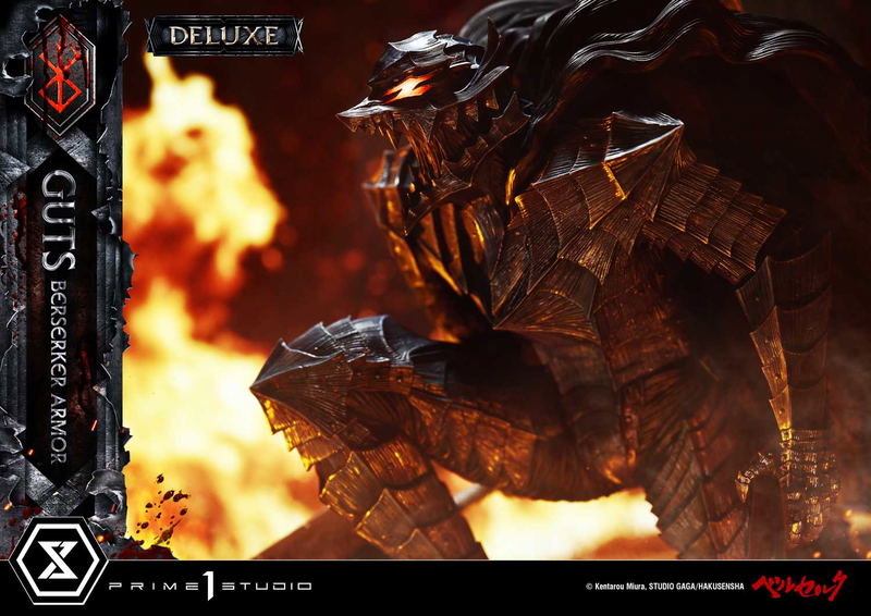 Ultimate Premium Masterline Berserk 1/4 Scale Statue: Guts Berserker Armor Grunbeld Vs Guts DX Edition image 18
