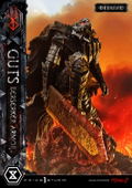 Ultimate Premium Masterline Berserk 1/4 Scale Statue: Guts Berserker Armor Grunbeld Vs Guts DX Edition thumbnail 2