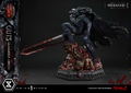 Ultimate Premium Masterline Berserk 1/4 Scale Statue: Guts Berserker Armor Grunbeld Vs Guts DX Edition thumbnail 1
