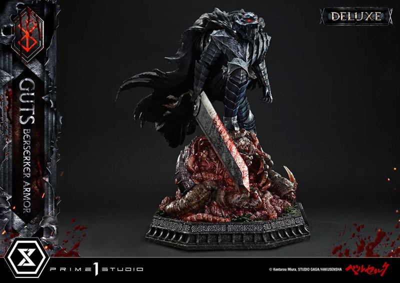 Ultimate Premium Masterline Berserk 1/4 Scale Statue: Guts Berserker Armor Grunbeld Vs Guts DX Edition image 20