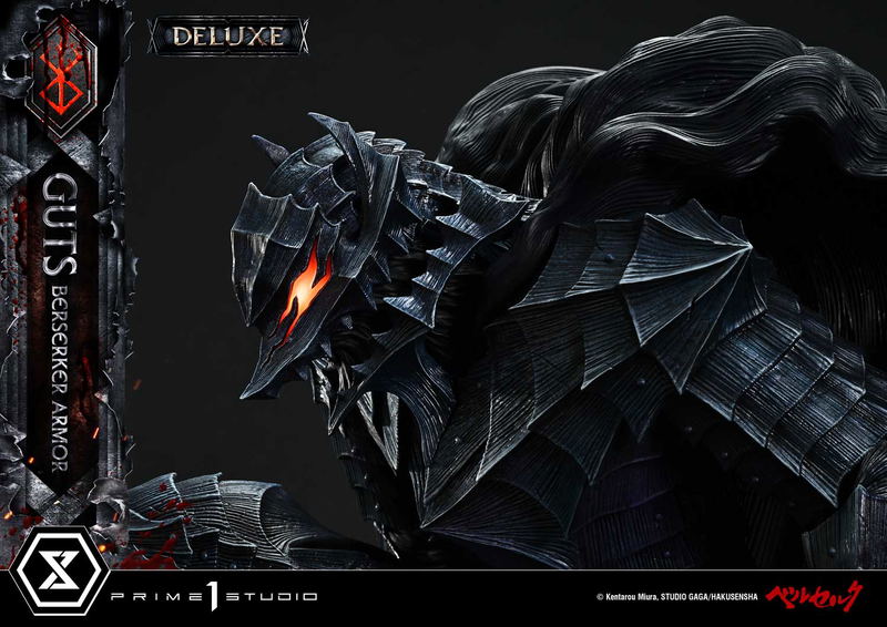 Ultimate Premium Masterline Berserk 1/4 Scale Statue: Guts Berserker Armor Grunbeld Vs Guts DX Edition image 26