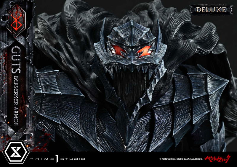 Ultimate Premium Masterline Berserk 1/4 Scale Statue: Guts Berserker Armor Grunbeld Vs Guts DX Edition image 27