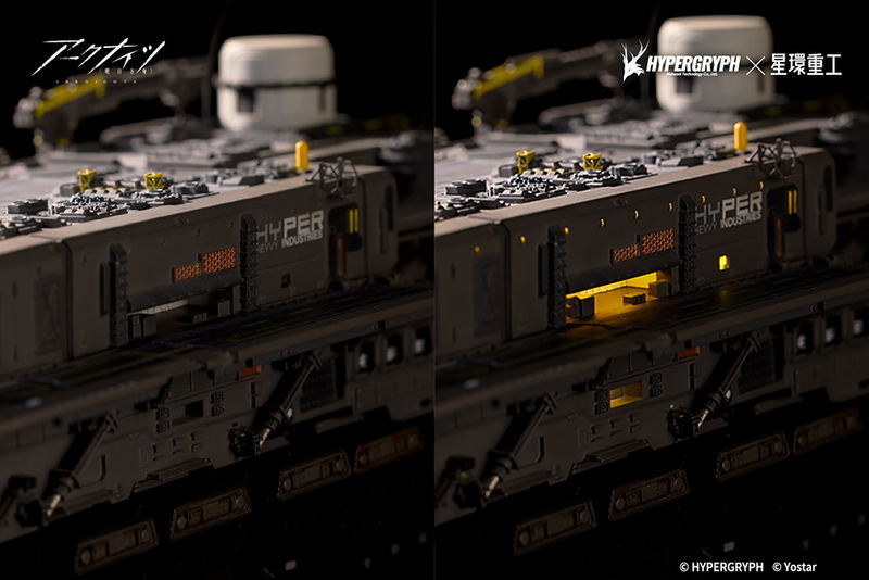Arknights 1/2500 Scale Pre-Painted Alloy Figure: Rhodes Island image 10