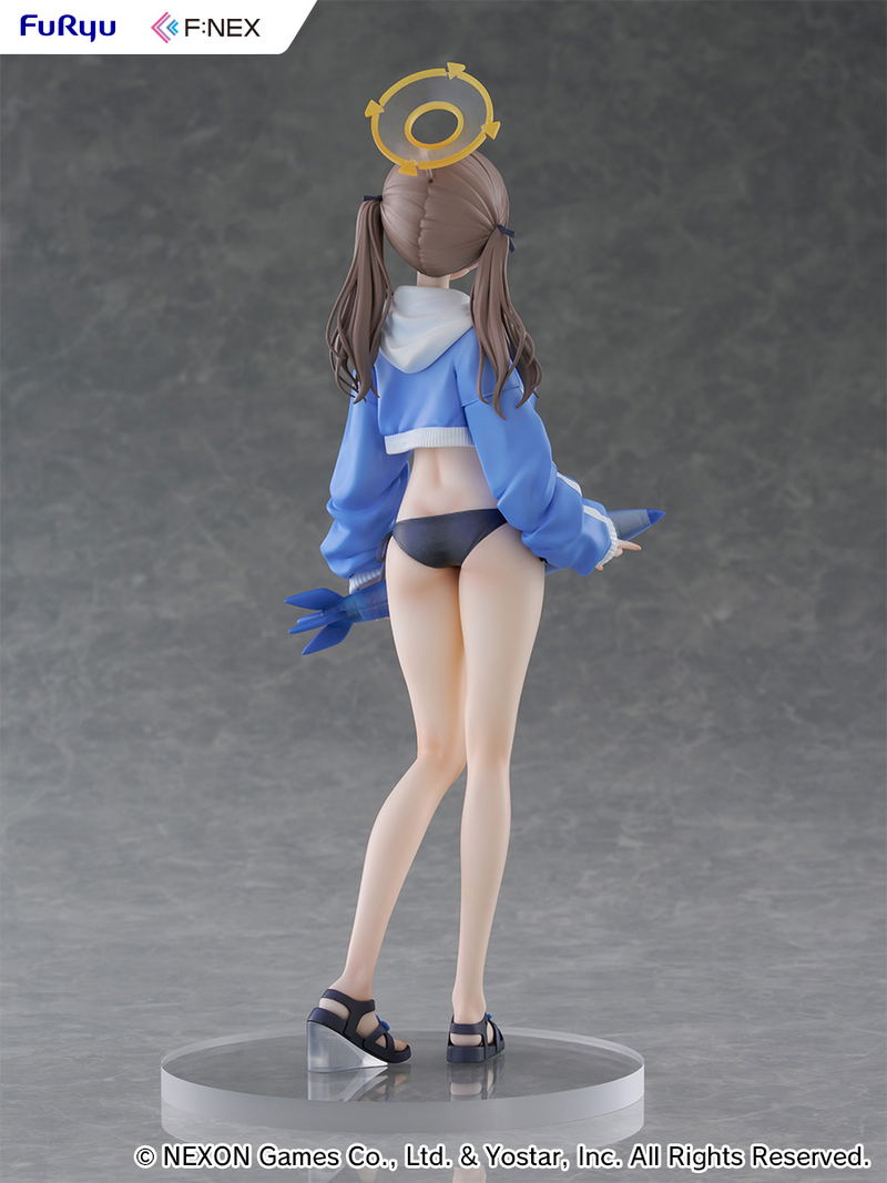 Blue Archive 1/7 Scale Pre-Painted Figure: Moe (Swimwear) image 4