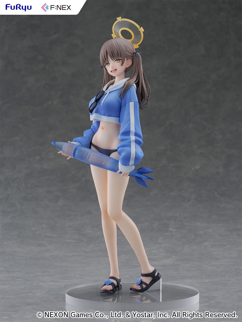 Blue Archive 1/7 Scale Pre-Painted Figure: Moe (Swimwear) image 5