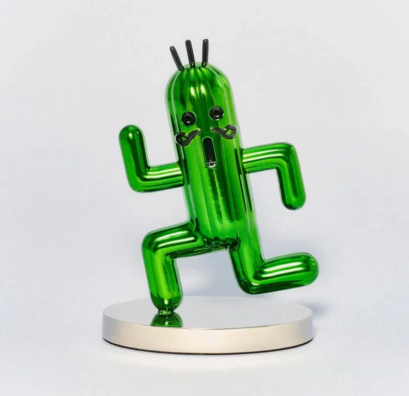 Final Fantasy Bright Arts Gallery Jumbo Cactuar image 1