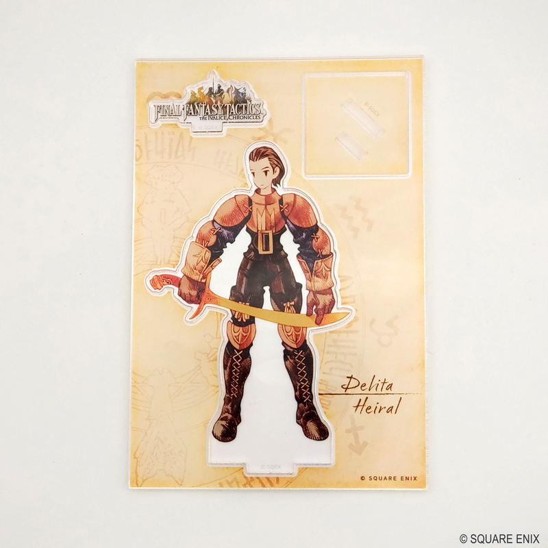Final Fantasy Tactics Acrylic Stand Swordsman Delita Heiral (Royal Military Academy Model) image 2
