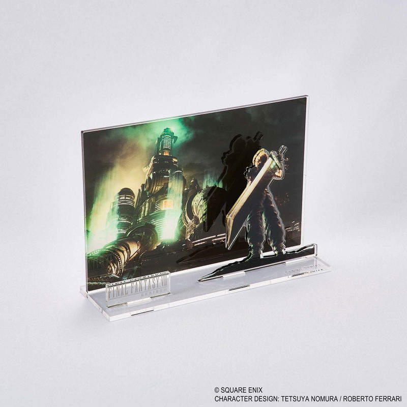 Final Fantasy VII Rebirth Acrylic Diorama Key Art Cloud image 2
