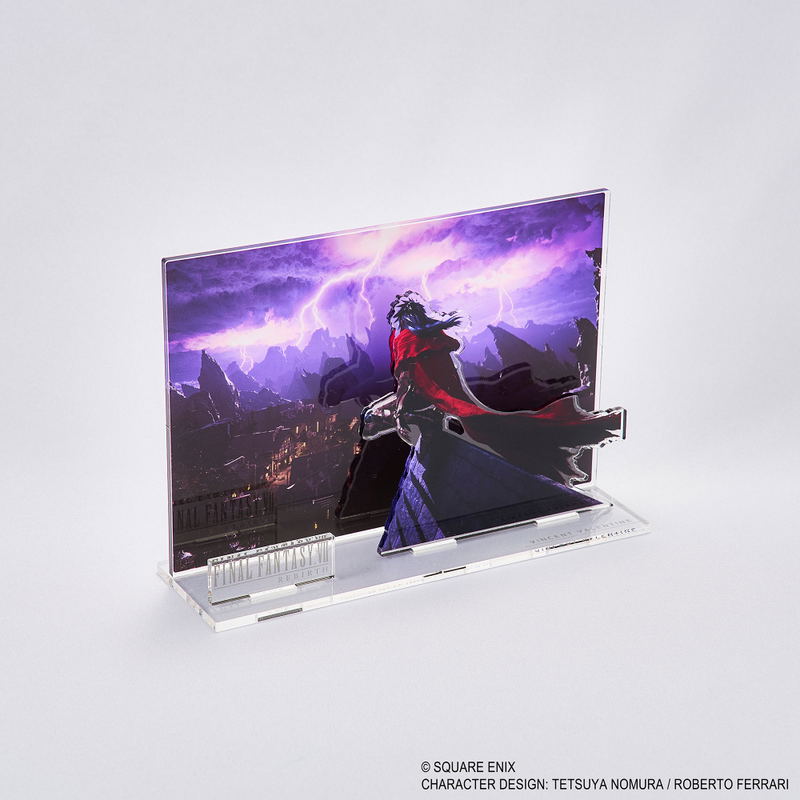 Final Fantasy VII Rebirth Acrylic Diorama Key Art Vincent image 2