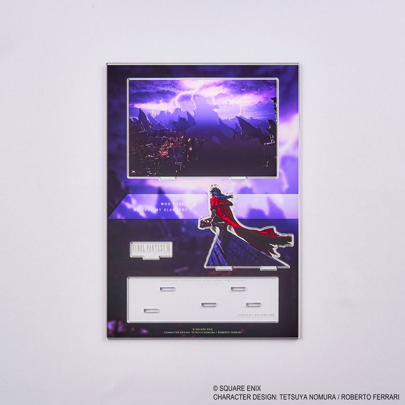Final Fantasy VII Rebirth Acrylic Diorama Key Art Vincent image 3