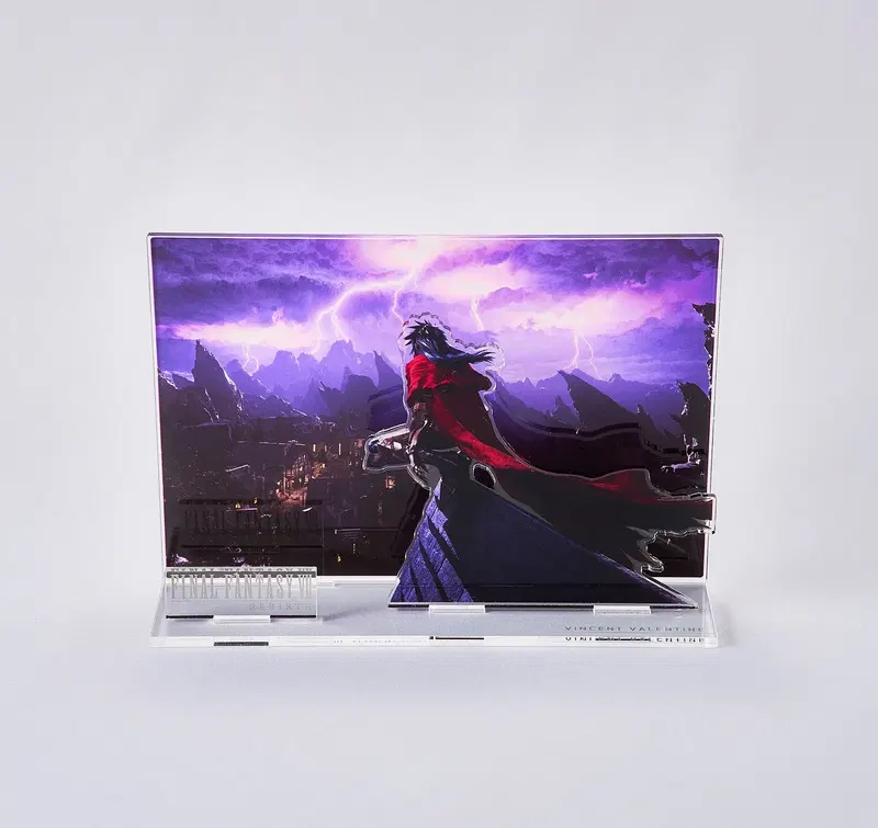 Final Fantasy VII Rebirth Acrylic Diorama Key Art Vincent image 1