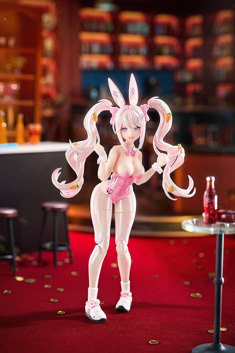 Goddess of Victory Nikke Pre-painted Posable Figure: Hyper Body Alice Wonderland Bunny image 11