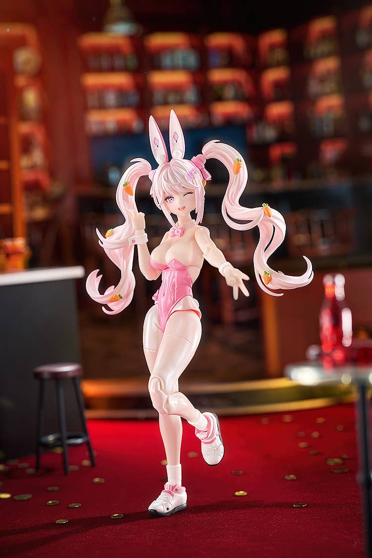 Goddess of Victory Nikke Pre-painted Posable Figure: Hyper Body Alice Wonderland Bunny image 12