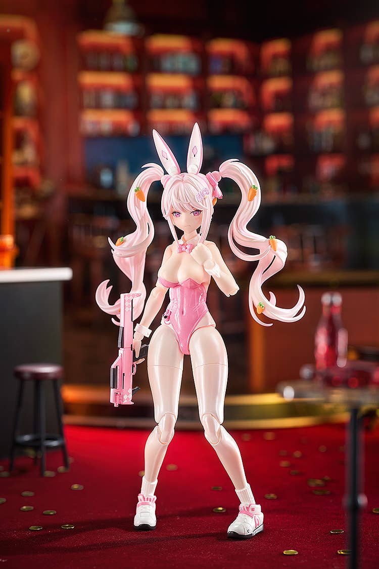 Goddess of Victory Nikke Pre-painted Posable Figure: Hyper Body Alice Wonderland Bunny image 13
