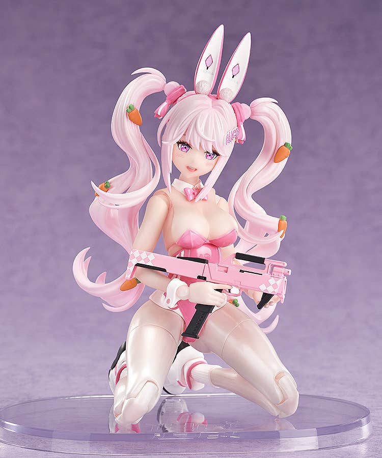 Goddess of Victory Nikke Pre-painted Posable Figure: Hyper Body Alice Wonderland Bunny image 4