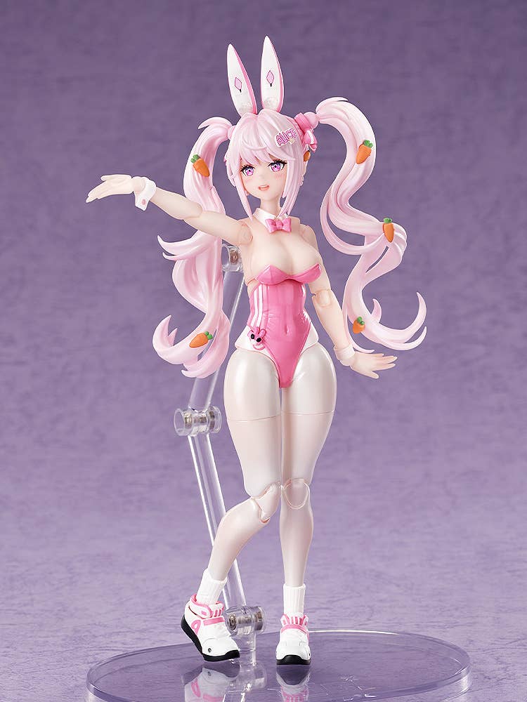 Goddess of Victory Nikke Pre-painted Posable Figure: Hyper Body Alice Wonderland Bunny image 7