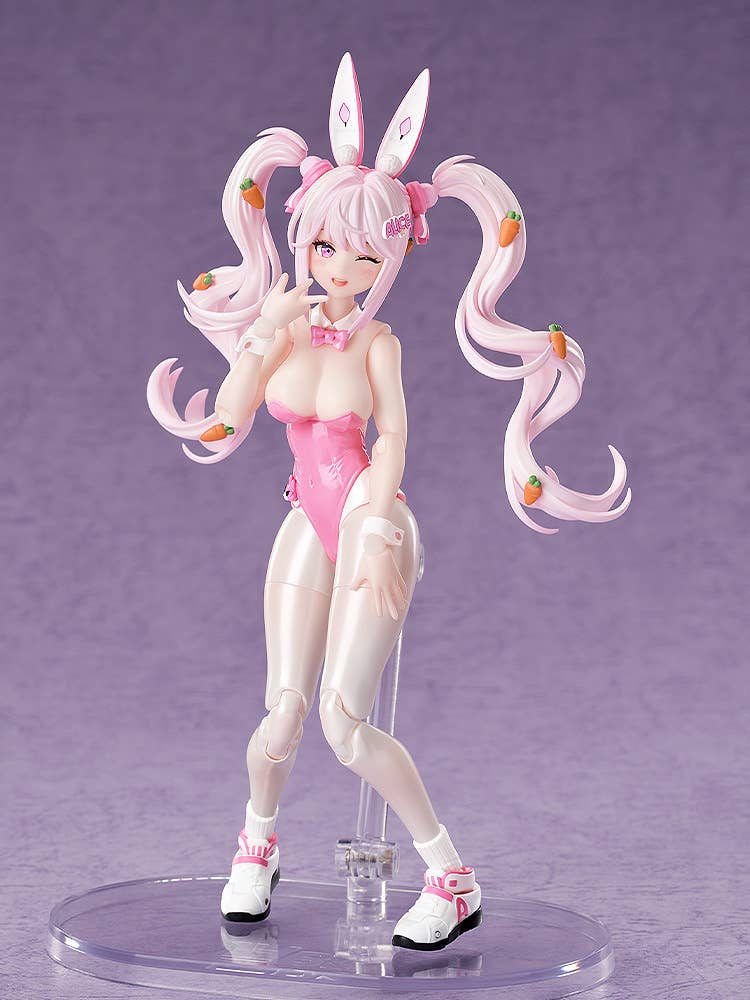 Goddess of Victory Nikke Pre-painted Posable Figure: Hyper Body Alice Wonderland Bunny image 9