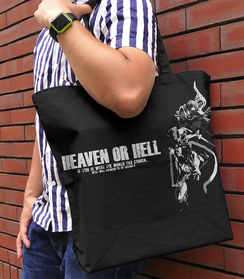 Guilty Gear -Strive- Large Tote Bag (Black) image 2