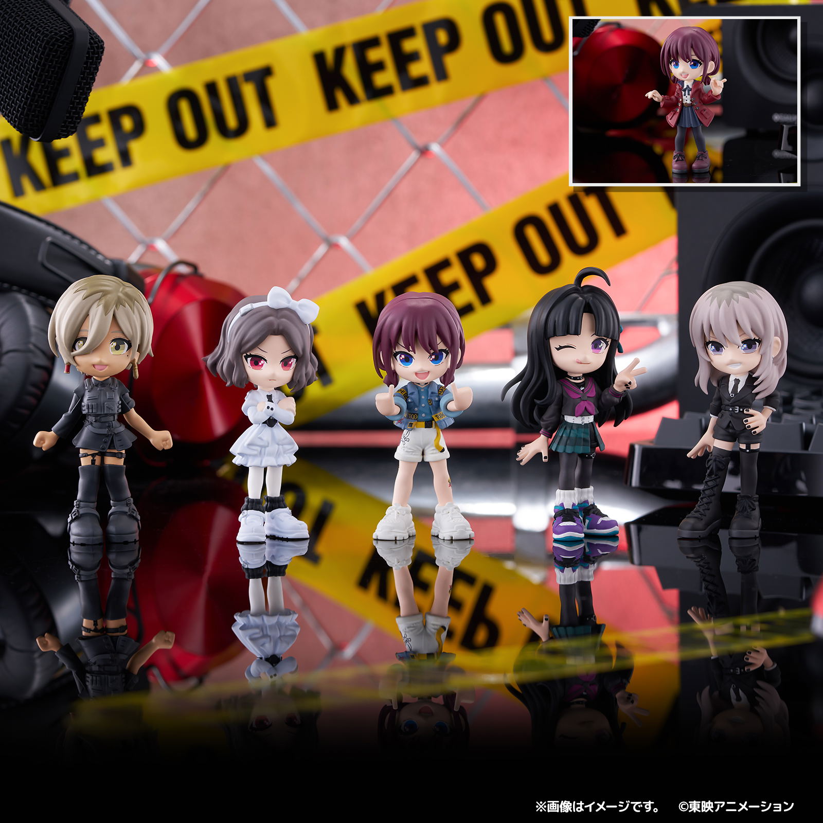 GIRLS BAND CRY ブレスレット 5個セット PalVerse Girls Band Cry (Set of 6 Pieces)