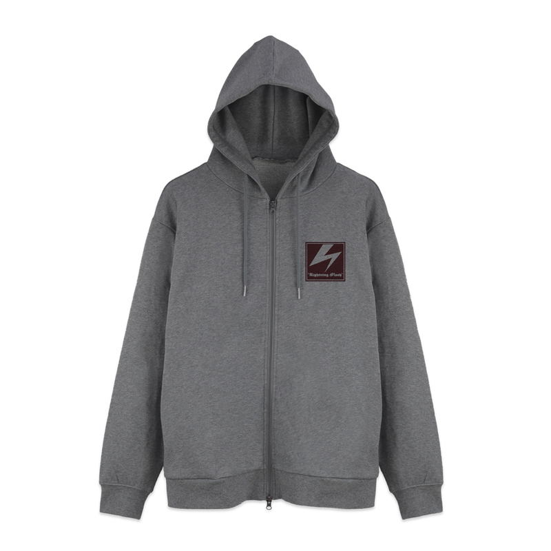 Sword Art Online - Flash Asuna Zip Hoodie (Mix Gray | Size L) image 3