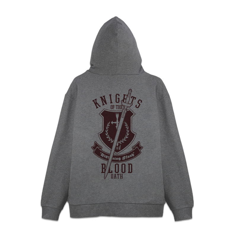 Sword Art Online - Flash Asuna Zip Hoodie (Mix Gray | Size M) image 2