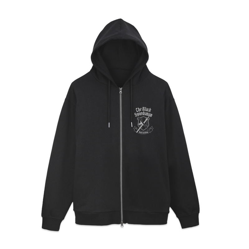 Sword Art Online - The Black Swordsman Kirito Dual-wielding Zip Hoodie (Black | Size XL) image 3
