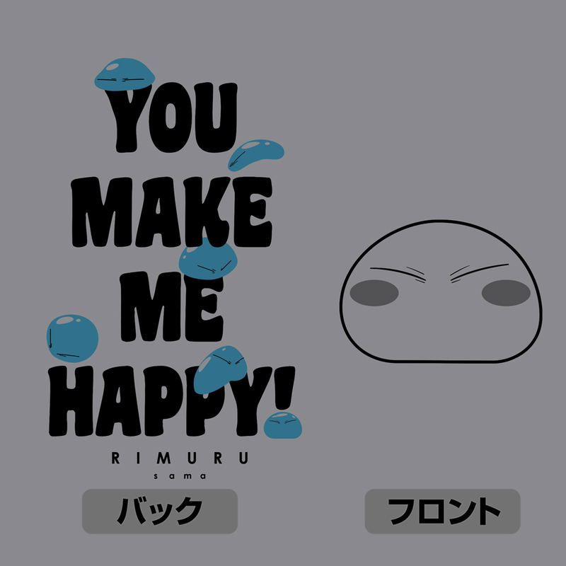 That Time I Got Reincarnated As A Slime - Everyone's Rimuru-sama Zip Hoodie Ver.2.0 (Mix Gray | Size L) image 3