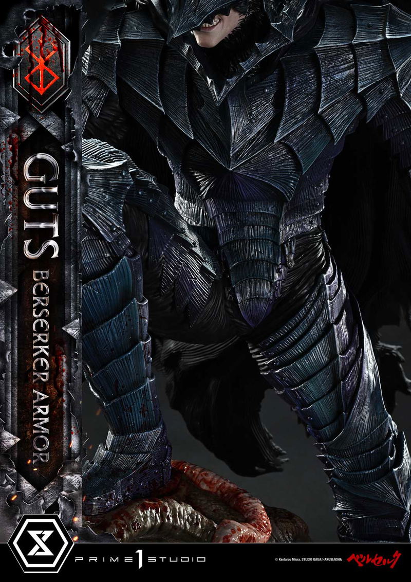 Ultimate Premium Masterline Berserk 1/4 Scale Statue: Guts Berserker Armor Grunbeld Vs Guts image 13