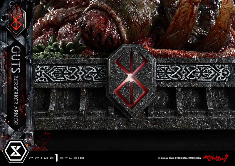 Ultimate Premium Masterline Berserk 1/4 Scale Statue: Guts Berserker Armor Grunbeld Vs Guts image 33