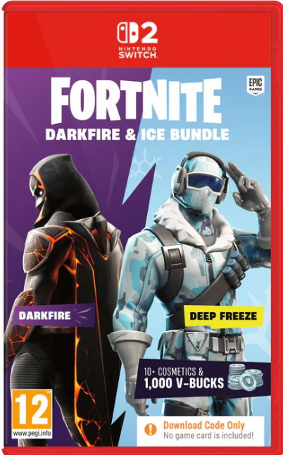 Fortnite [Darkfire & Ice Bundle] (Code in a Box) image 1