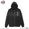 Anime Demon Slayer: Kimetsu No Yaiba - Demon Slayer Corps Zip Hoodie (Black | Size L) thumbnail 2