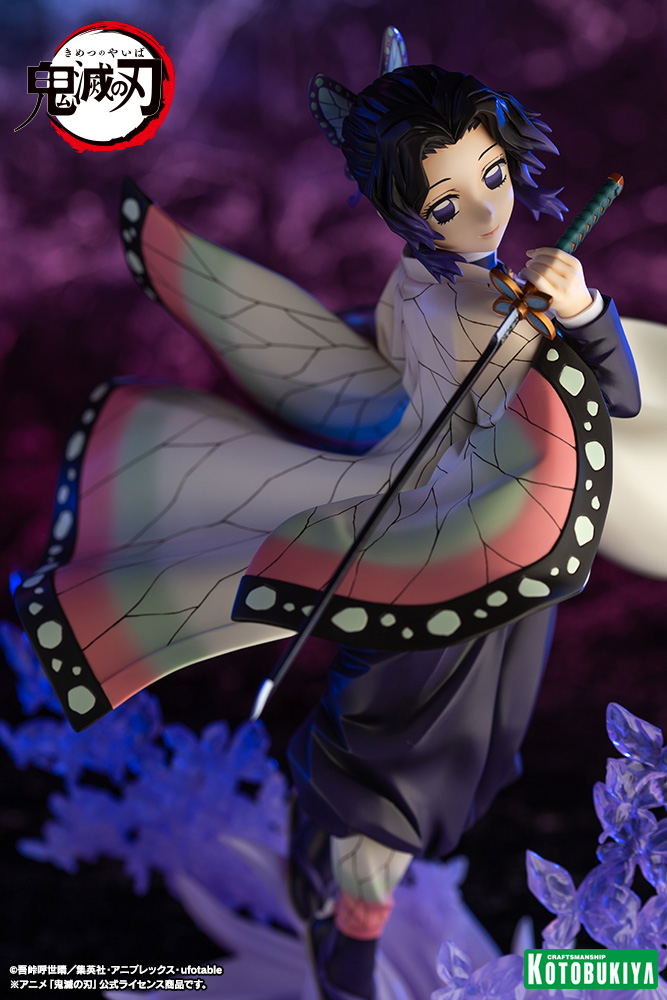 ARTFX J Demon Slayer Kimetsu no Yaiba 1/8 Scale Pre-Painted Figure: Kocho Shinobu (Re-run) image 12