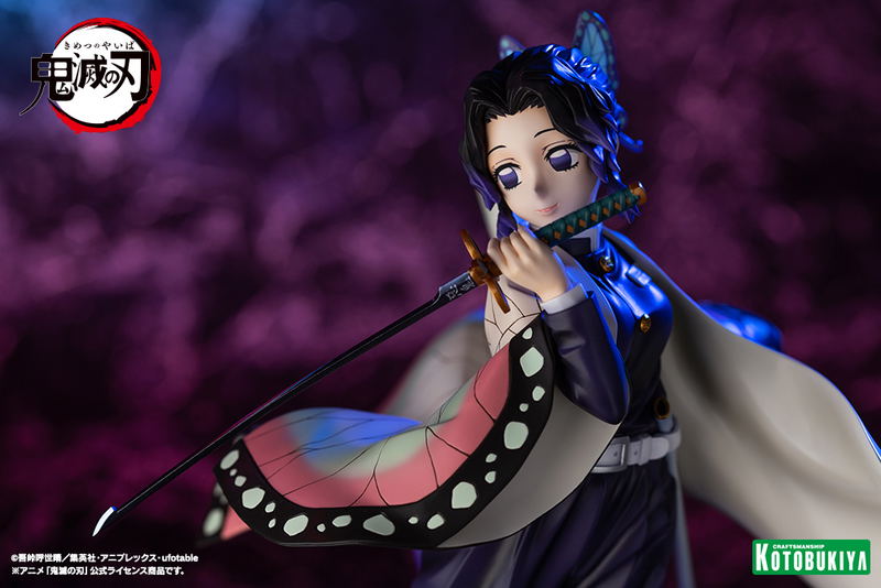 ARTFX J Demon Slayer Kimetsu no Yaiba 1/8 Scale Pre-Painted Figure: Kocho Shinobu (Re-run) image 13