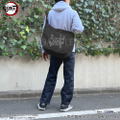 Demon Slayer: Kimetsu No Yaiba - Demon Slayer Corps Newspaper Bag (Black) thumbnail 2