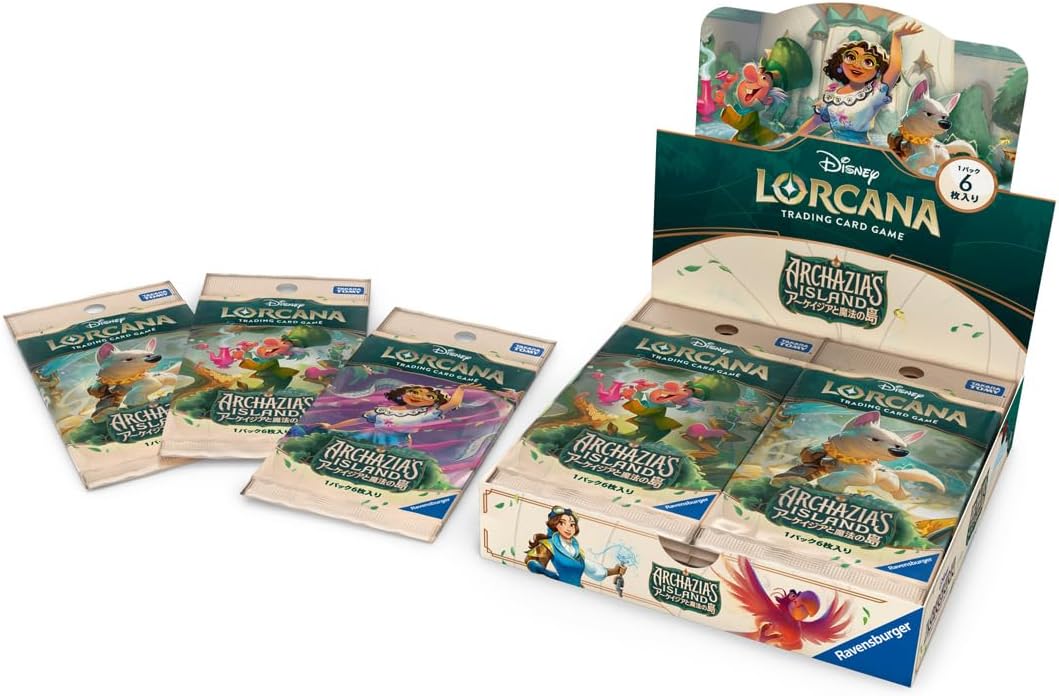 Disney Lorcana TCG (Japanese Ver.) Booster Pack Archazia's Island (Set of 16 Packs) Disney Lorcana TCG (Japanese Ver.) Booster Pack Archazia's Island (Set of 16 Packs)