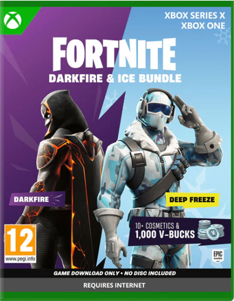 Fortnite [Darkfire & Ice Bundle] (Code in a Box) image 1