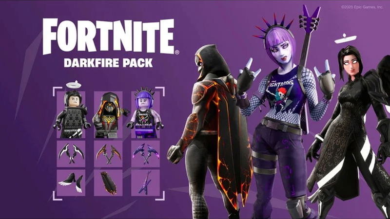 Fortnite [Darkfire & Ice Bundle] (Code in a Box) image 3