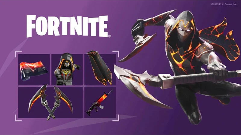 Fortnite [Darkfire & Ice Bundle] (Code in a Box) image 7