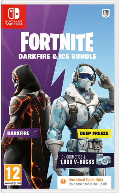 Fortnite [Darkfire Ice Bundle] (Code in a Box) for Nintendo