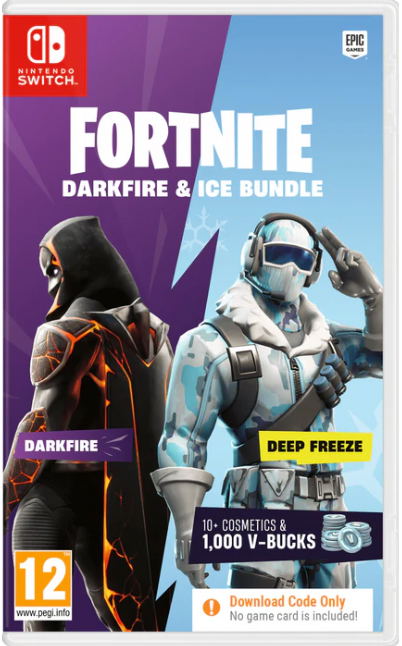 Fortnite [Darkfire & Ice Bundle] (Code in a Box) image 1